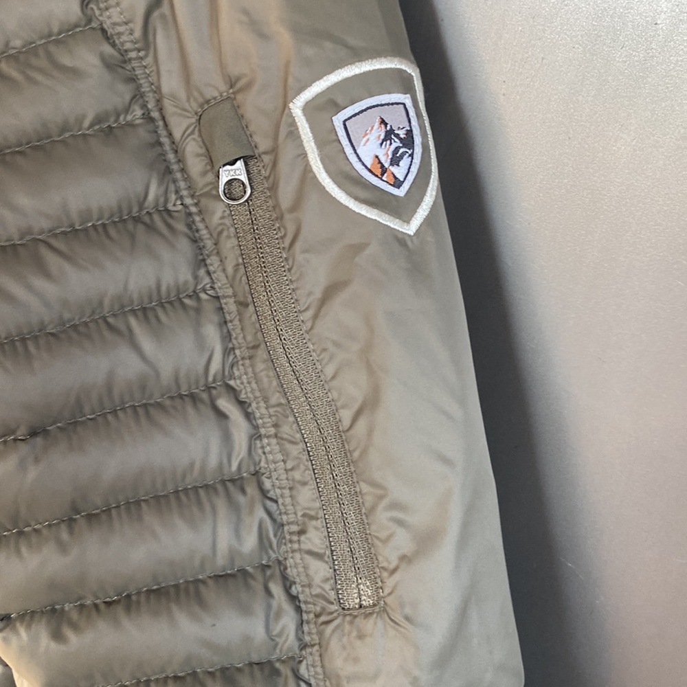 KUHL Lightweight Green Puffer Jacket - Picture 8 of 13